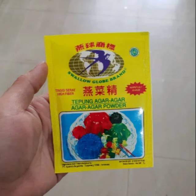 Swallow Agar-agar original/plain 7gr
