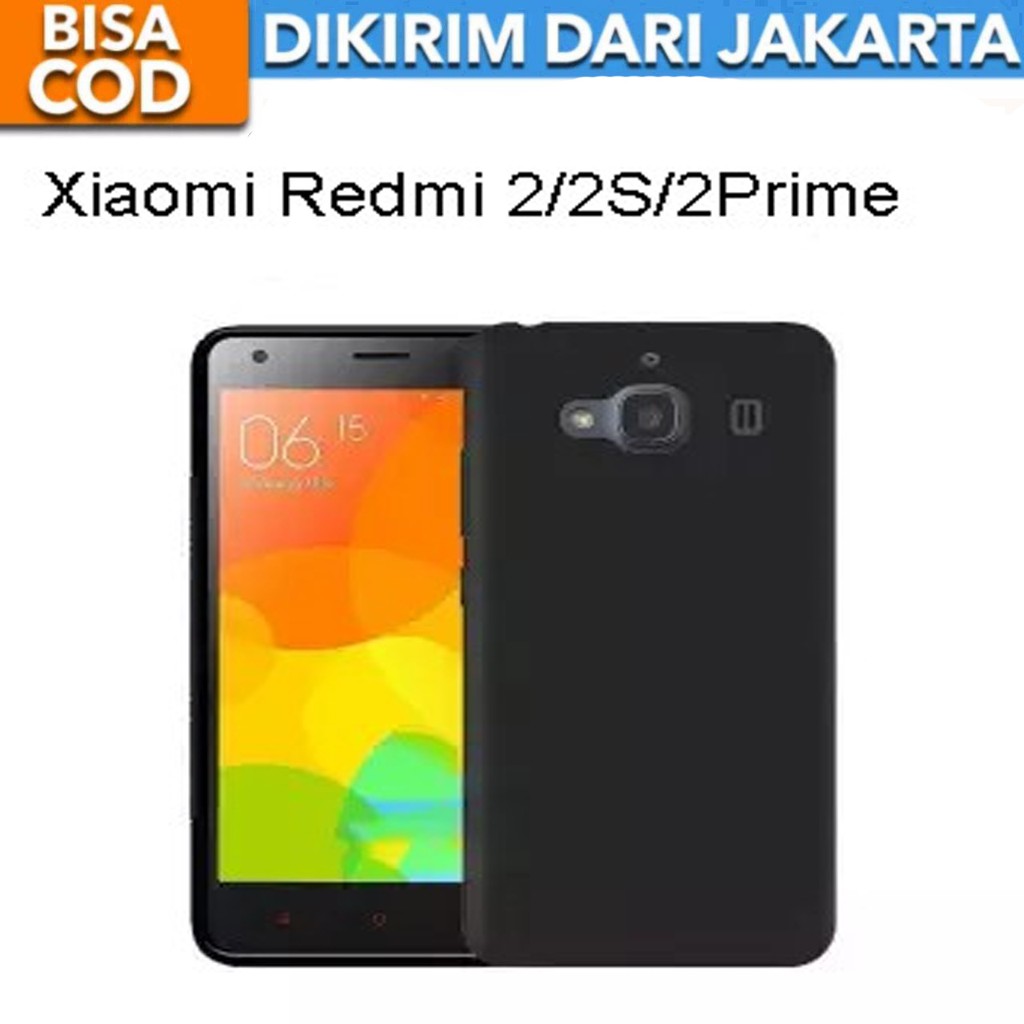 SoftCase Black Matte for Xiaomi Redmi 2/2S/2Prime