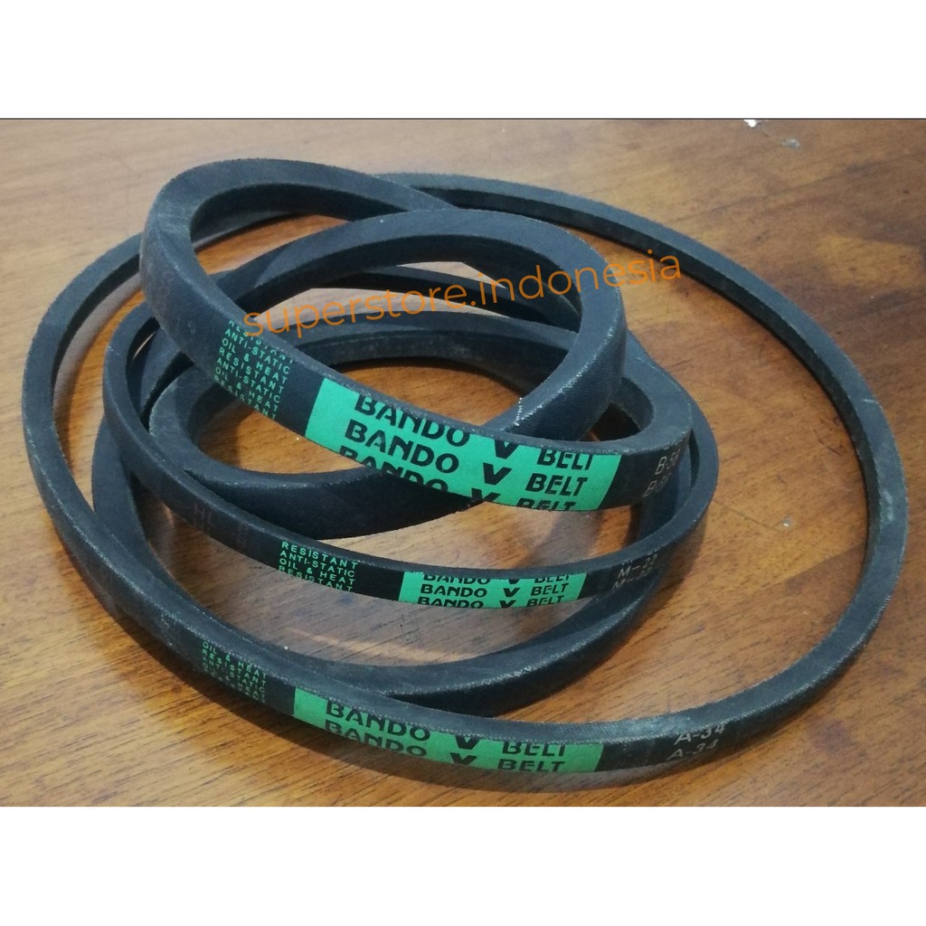 BANDO VANBELT VBELT A36 tali kipas fan belt fanbelt belt vanbel A 36