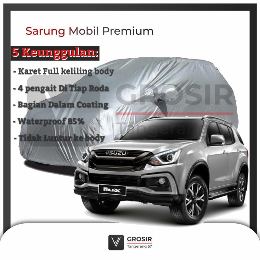 BODY COVER MOBIL ISUZU MUX - PENUTUP MOBIL ISUZU MUX