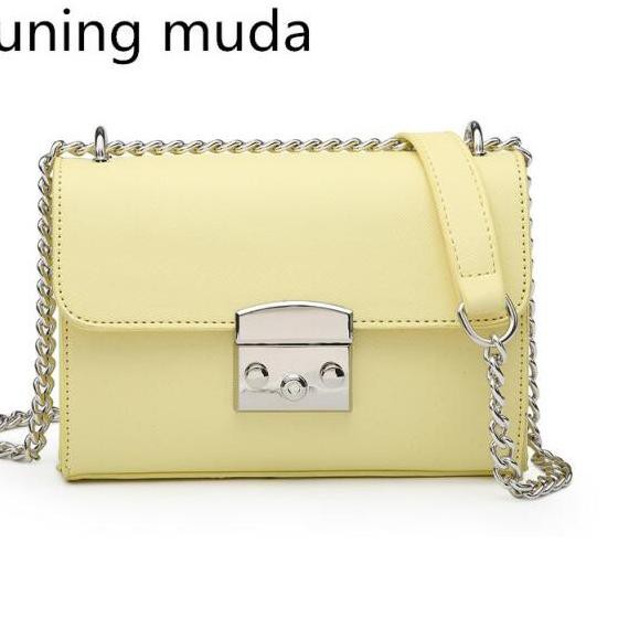 NF7 TAS WANITA BERSHKA RANTAI SLEMPANG MODE FASHION 