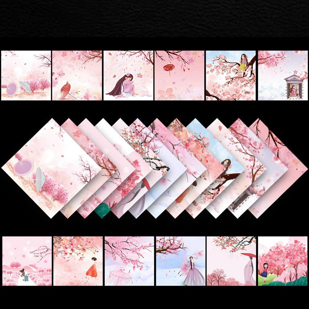 Quinton Origami Paper Educational Square Paper Decor Bintang Kertas Lipat Anak Scrapbooking