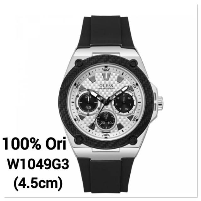 Jam Tangan Pria Merk Guess Type W1049G3 Original