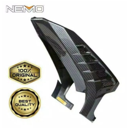 Tutup Variasi Sen Yamaha ALL NEW NMAX 2020 / Cover Tutup Sein NEW NMAX 2020 Cover Variasi Sen Depan NEMO Carbon - Charmoto