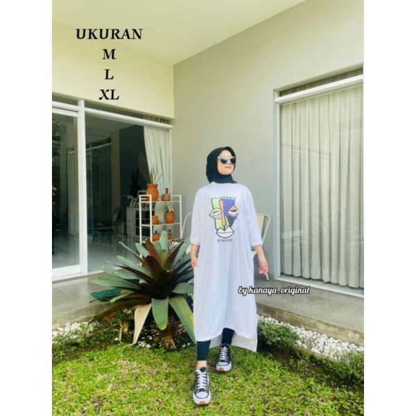 Bella Tunik Remaja Kekinian Tunik Kaos Import Tunik Combed Tunik Murah Long Tunik Wanita Muslimah Te
