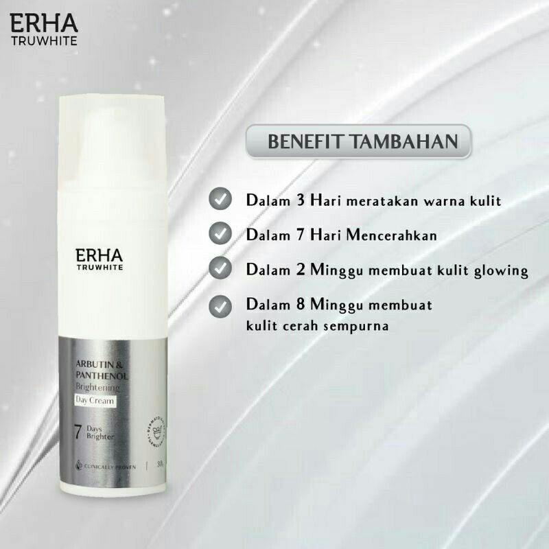 Erha Truwhite Arbutin &amp; Panthenol Brightening Day Cream