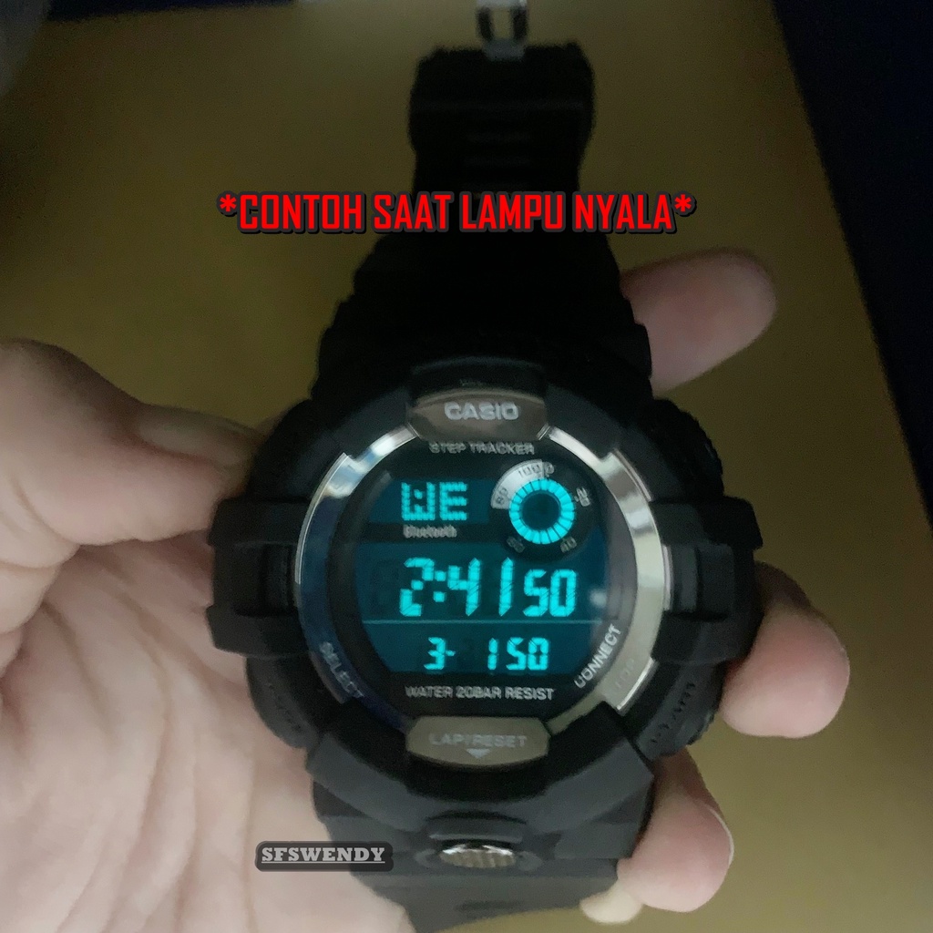 TERMURAH !!! Jam tangan digital pria &amp; anak anak Spoty G Shock GBA-800 Hitam full black army anti air