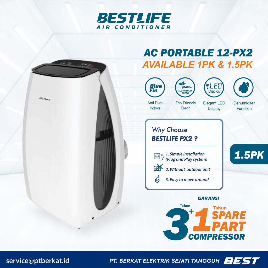 BESTLIFE AC Portable - 1.5 PK