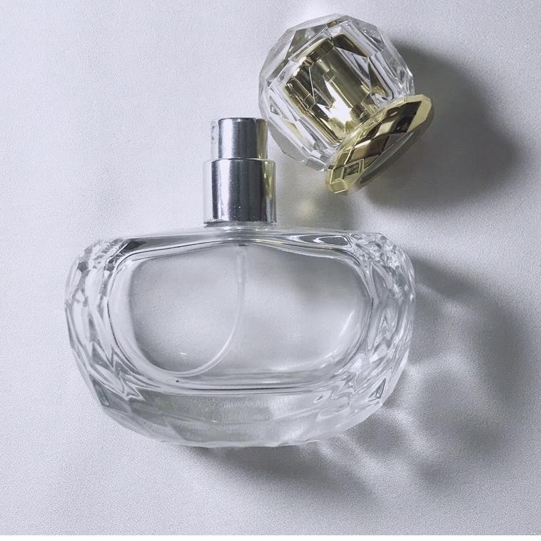 I9M9 BOTOL PARFUM KOSONG ANTIK UNIK / bahan kaca dan keramik TAS