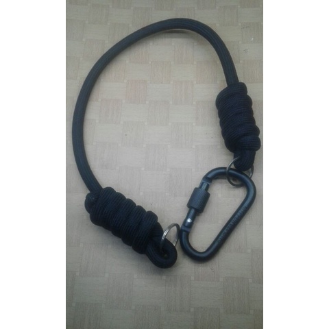 tali dompet pria prusik paracord gunung keren +karabiner
