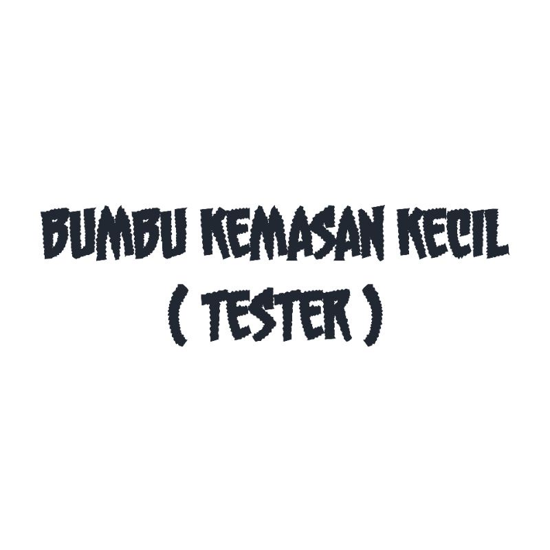 

Bumbu Dapur Bumbu Bubuk Kemasan kecil / Tester