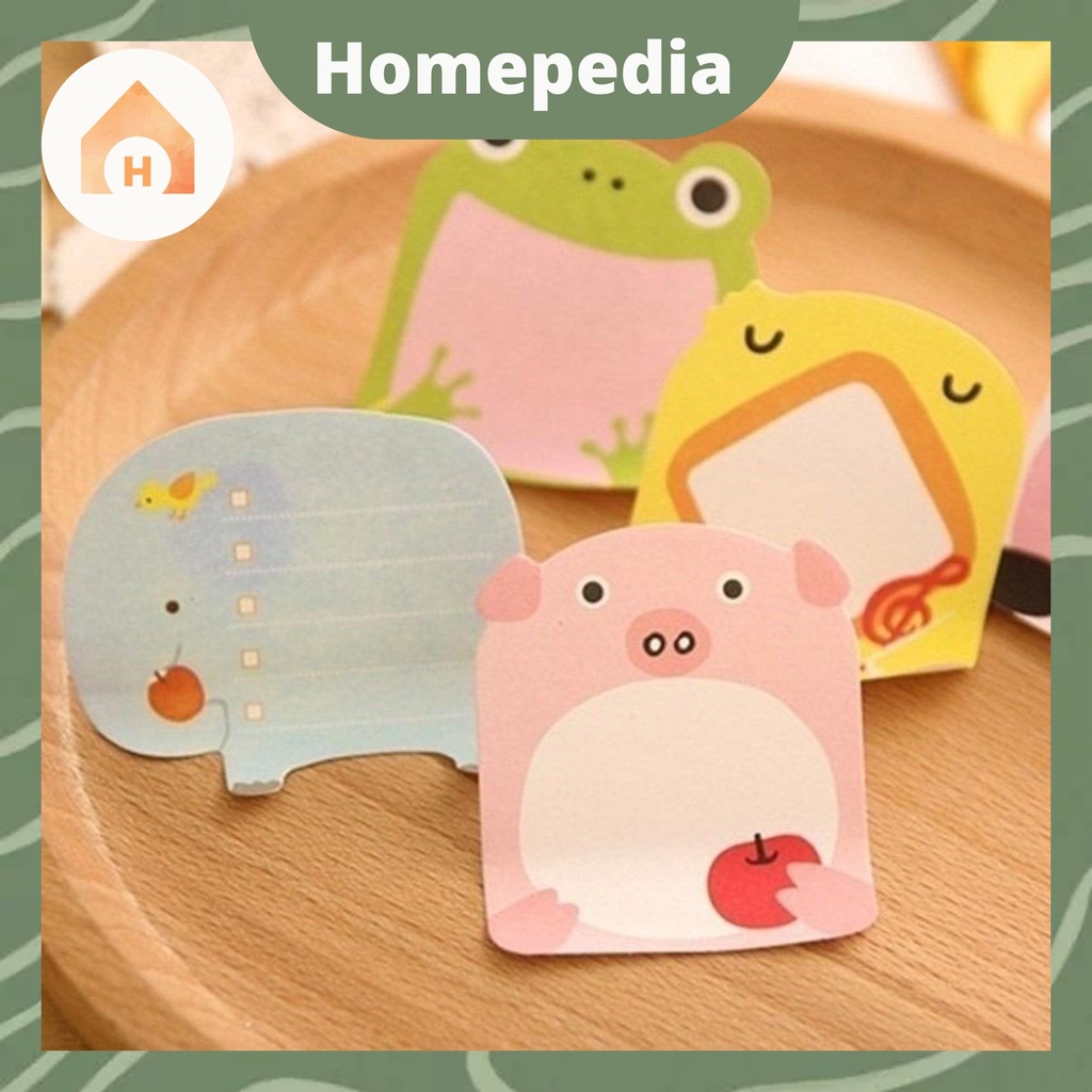 

Sticky Note Memo Animal Character