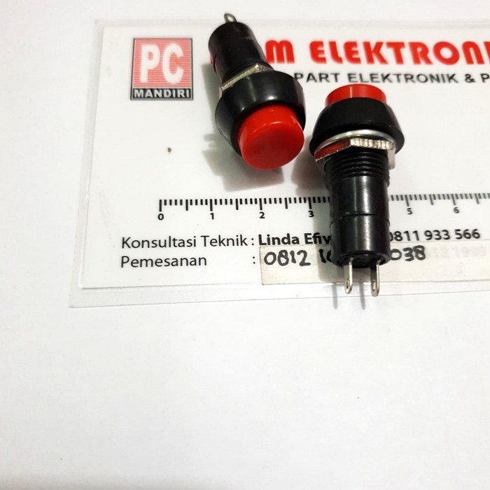 New SAKLAR / SWITCH ON OFF PLASTIK panjang 4cm push