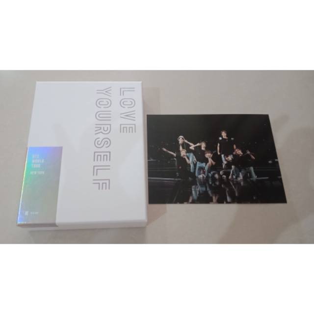 BTS LYS NEWYORK BLURAY POSTCARD