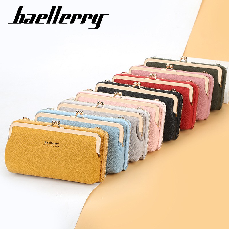 [BISA COD] Tas Selempang Dompet Wanita BAELLERRY YOUNG WILL SHOW Dompet Panjang Tali Original N8599