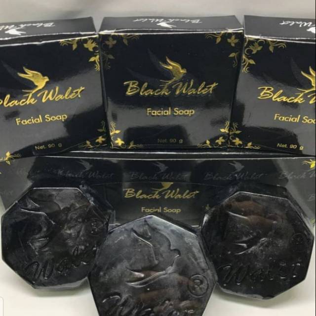 SABUN BLACK WALET BPOM - BLACK WALET FACIAL SOAP