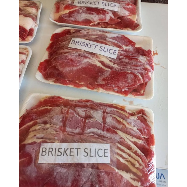 

brisket slice