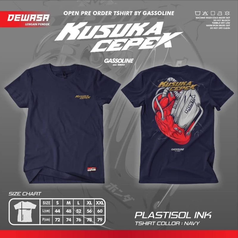 KAOS KUSUKA CEPEK GL100/KAOS GL/KAOS BOKONG KOTAK/KAOS GL100/KAOS HONDA GL/KAOS CB/KAOS ROSOK CILIK/