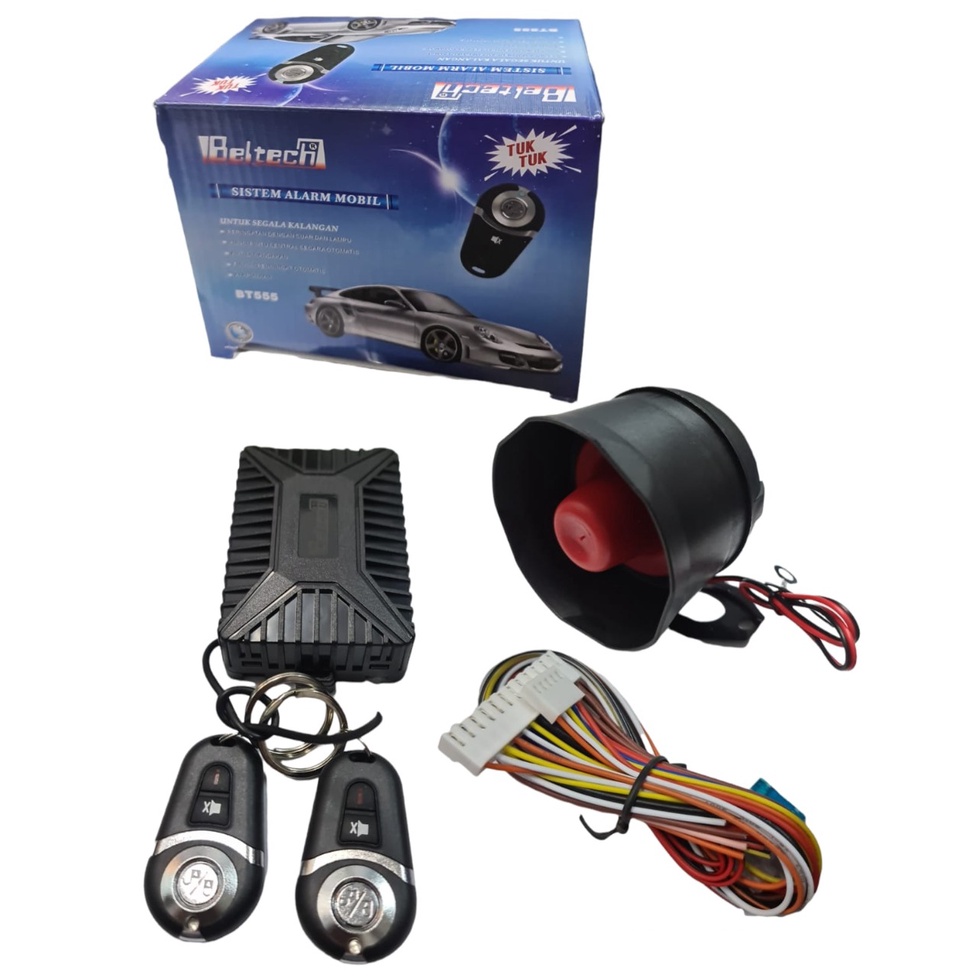 Alarm Mobil Universal Beltech BT-555 Remote Mobil Car Alarm System