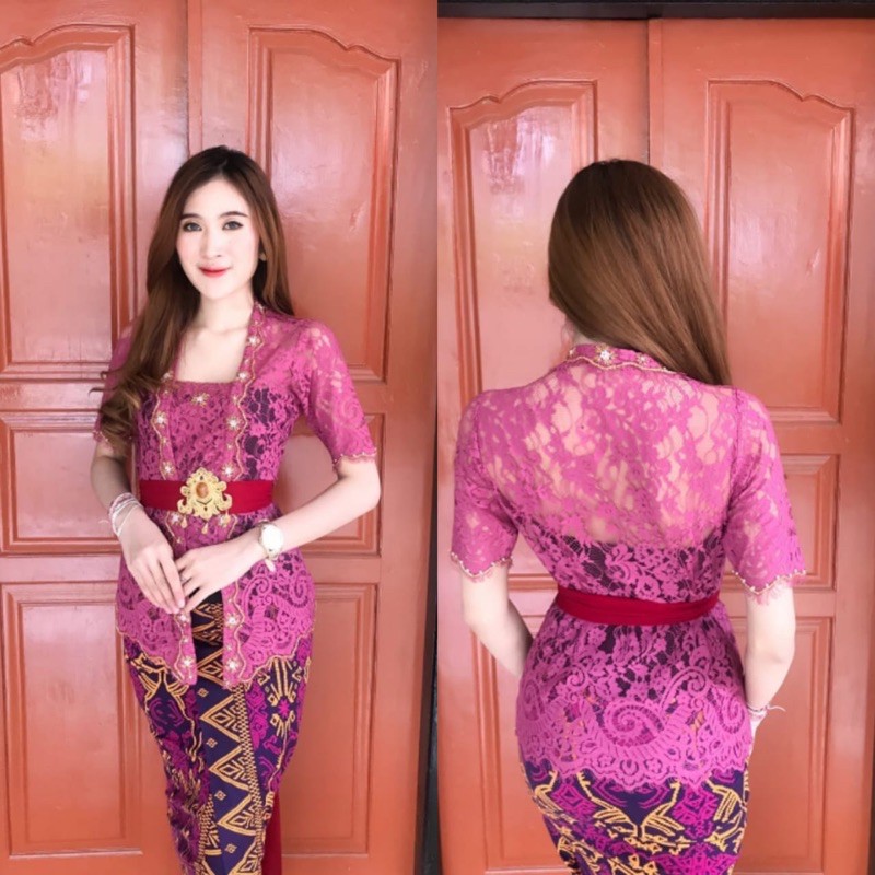 kebaya jadi payet pendek dan modif