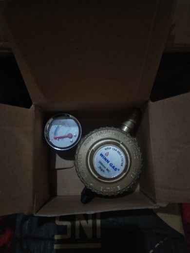 Regulator Gas Sni Kitchen Ori Kompor Winn Gas Meter Original Asli Aman Terjamin Bebas Bocor