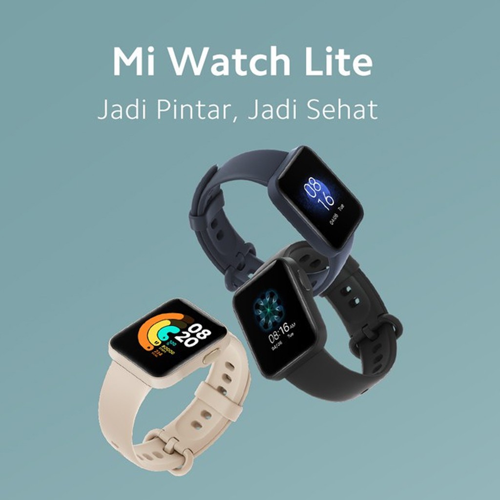 Xiaomi Mi Watch Lite Layar TFT 1.4&quot; Tahan Air Hingga 5 ATM Dilengkapi GPS + GLONASS Baterai Bertahan