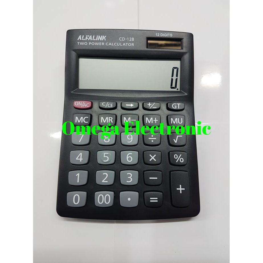 

Alfalink Calculator Cd-12B - Kalkulator Meja Office Desktop Cd 12 B