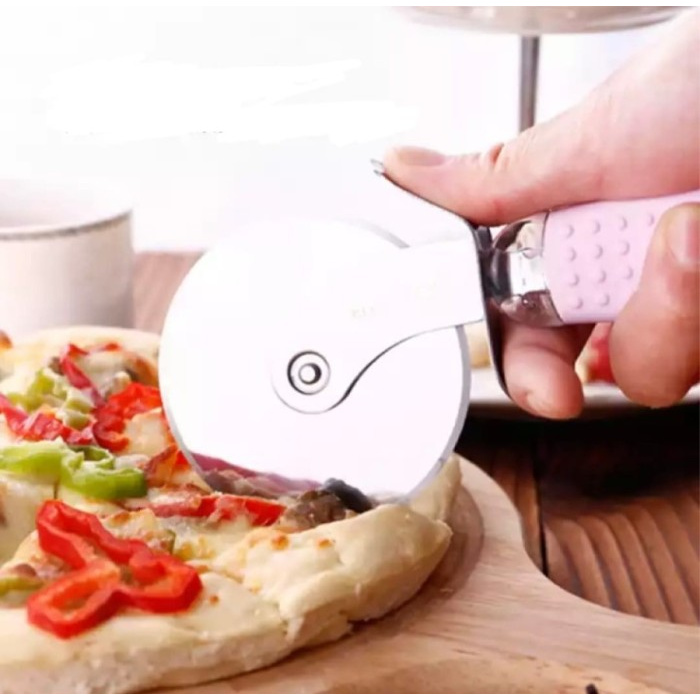 Pizza Wheel Cutter/ Pisau Pemotong Pizza Stainless