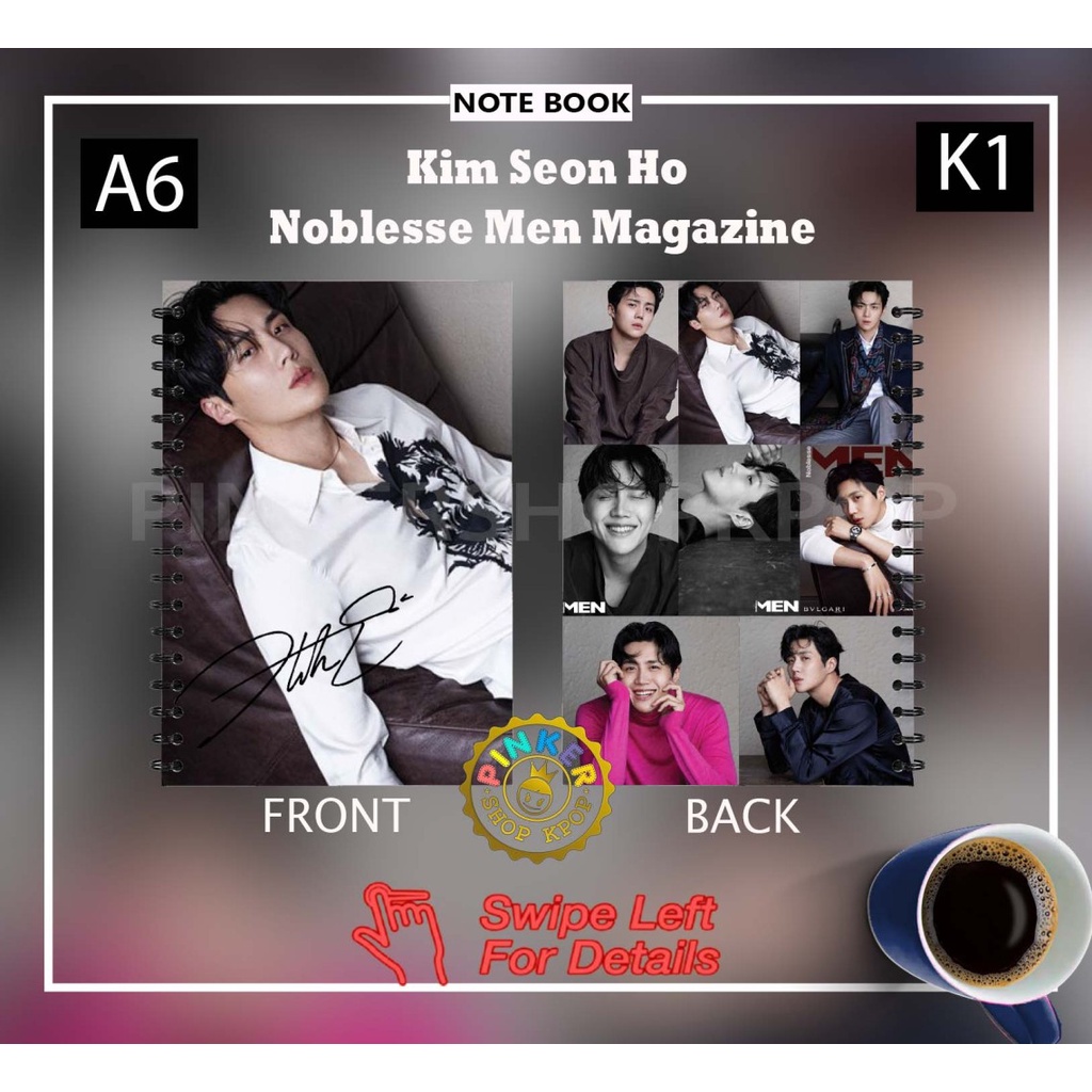 

Note/Notebook A6 Kim Seon Ho Noblesse Men Magazine