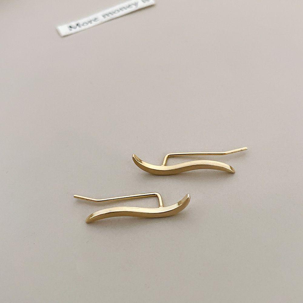 Wanita Anting Pejantan Trendi Vintage Logam Temperamen Sederhana Menjuntai Drop Earrings