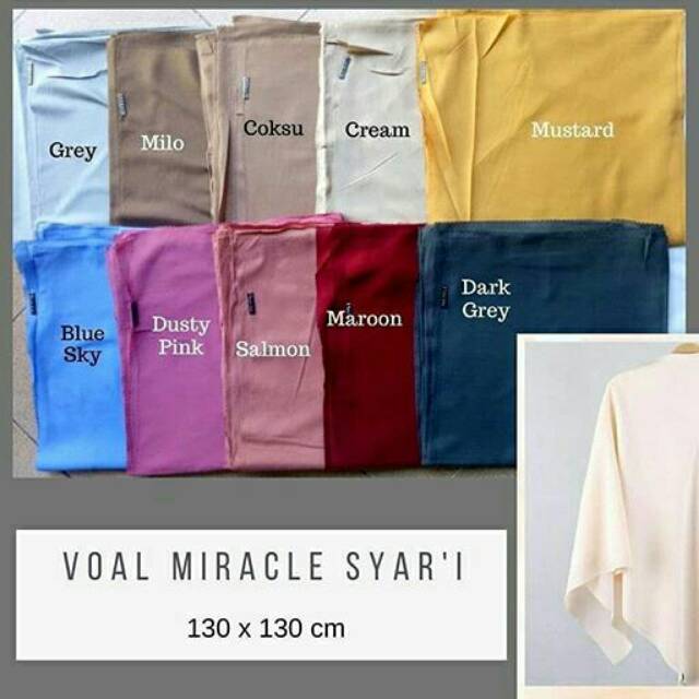 Umama voal miracle syari