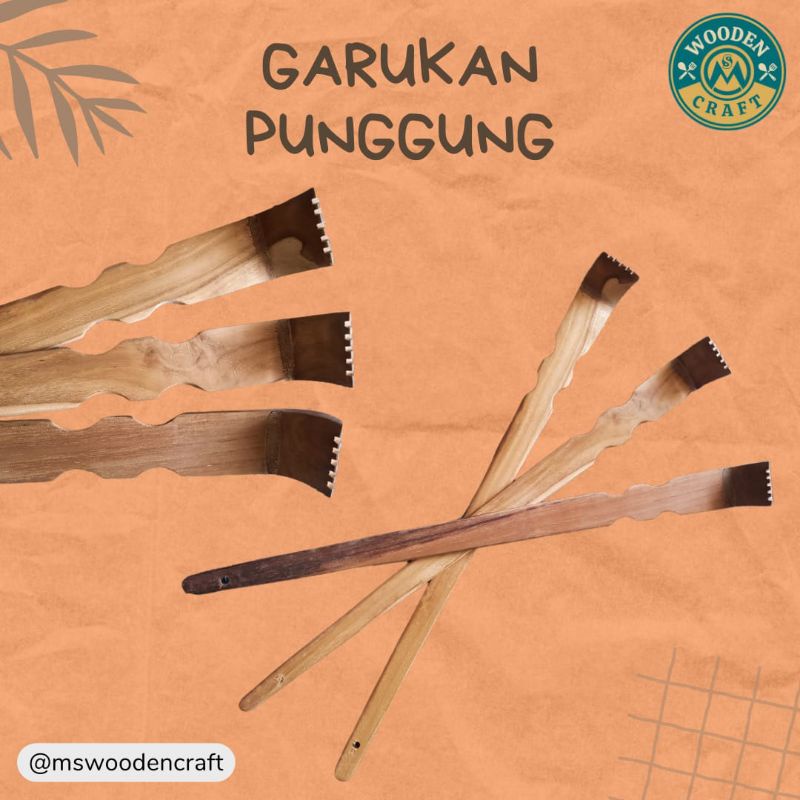 garukan punggung / garukan kayu