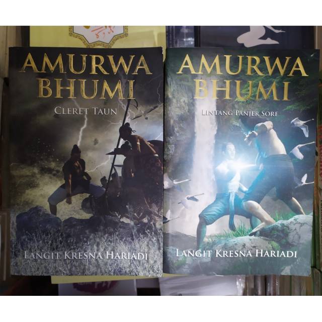 Paket Novel Amurwa Bhumi 1 & 2 - Langit Kresna Hariadi