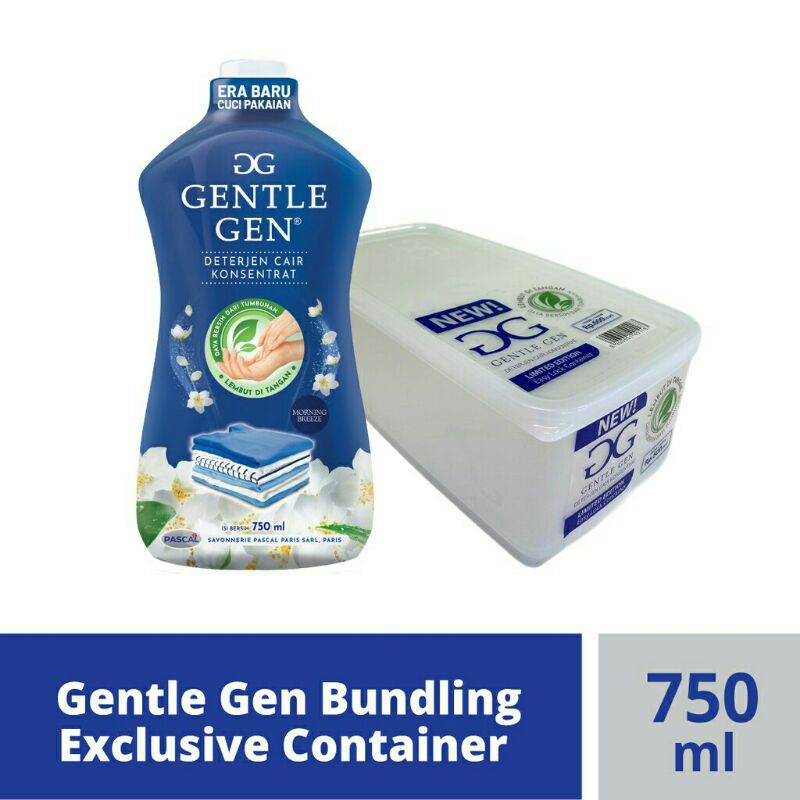 gentle gen 750ml free container
