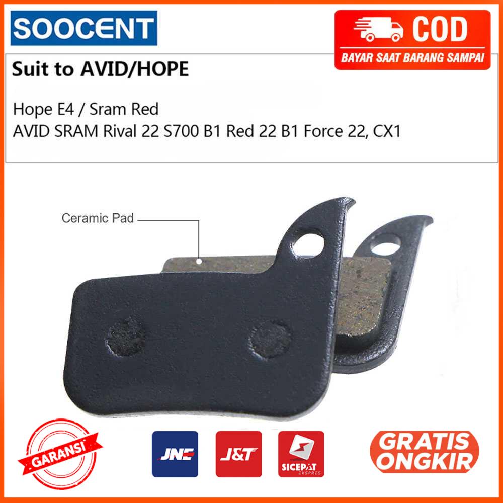 Rem Sepeda Brake Pads AVID SRAM RIVAL HOPE E4 - S-39