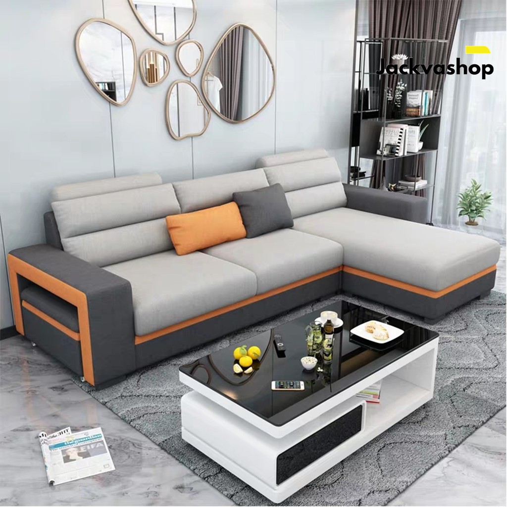 Sofa Minimalis Sofa Tamu L Sudut Kursi Ruang Tamu Minimalis Sofa Santai Shopee Indonesia