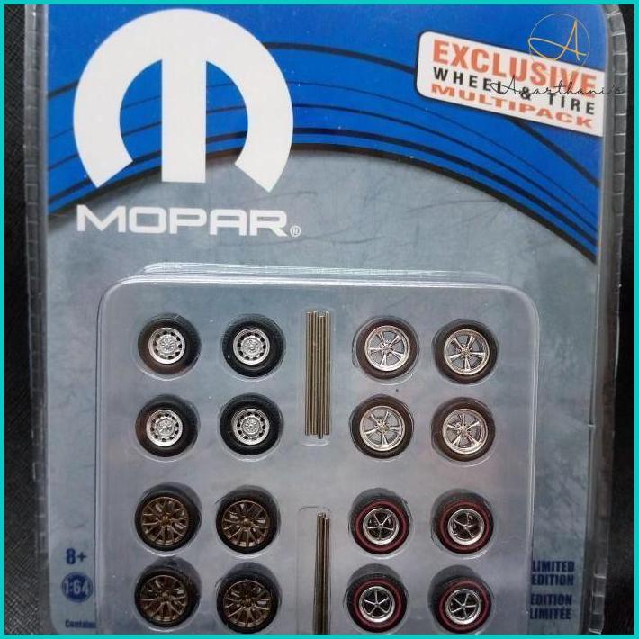 Ac - Greenlight 13168 Wheel & Tire Multipack Set For Mopar Hobby Exclusive
