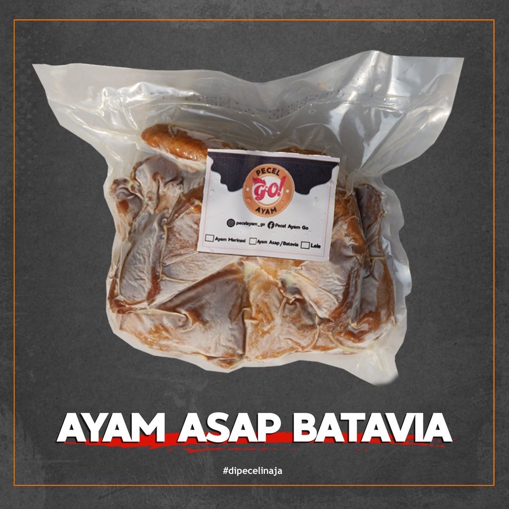 

Ayam Asap Batavia Frozen – Potong 4 (± 650 Gram)