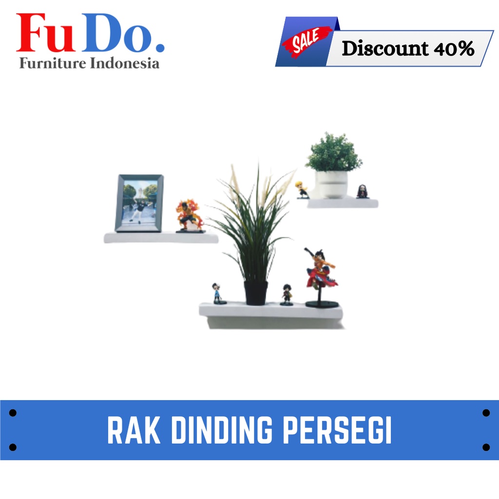 Rak Dinding Ambalan || rak dinding  1 SET  ISI 3Pcs  || rak dinding tempel || rak dinding minimalis 