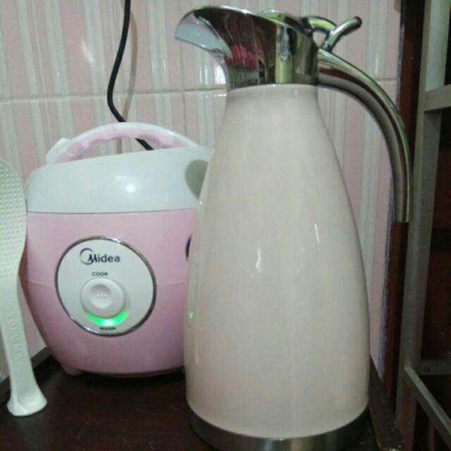 Kettle Teko Thermo Air Kopi Teh Teknologi Kedap Udara Stainless Steel 2l