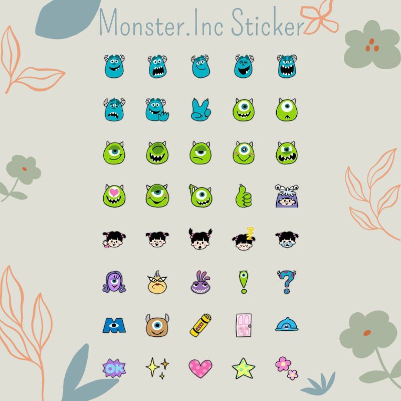 Monster.inc sticker