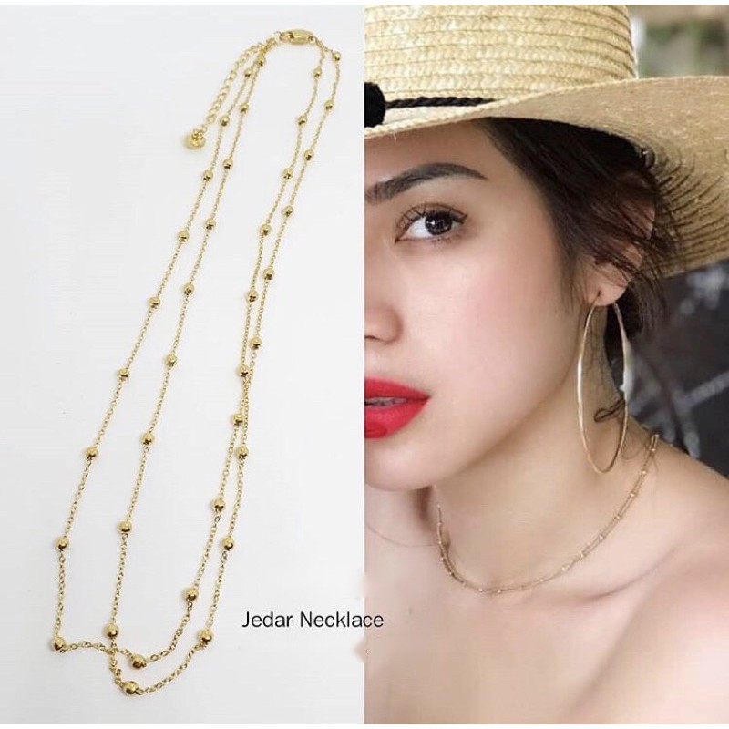 Kalung Jedar gold / rosegold Titanium