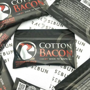 Kapas Organic Premium Buat Vape Cotton Bacon USA Termurah.