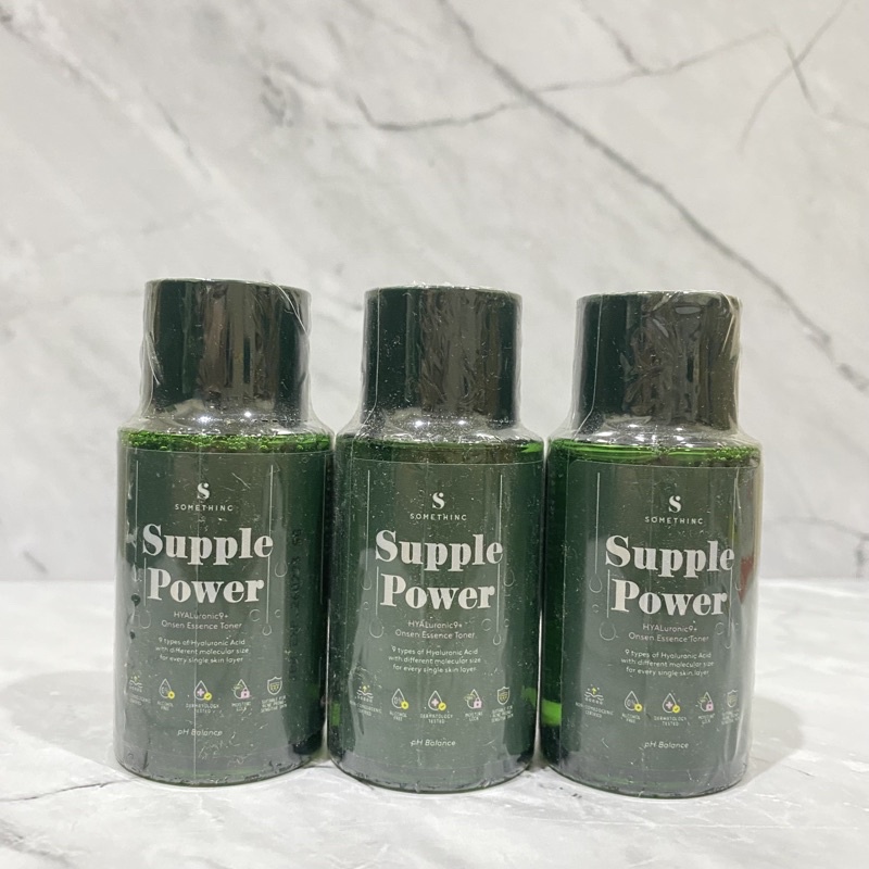 CLEARANCE SALE         SOMETHINC SUPPLE POWER Hyaluronic 9 + Onsen Essence Toner