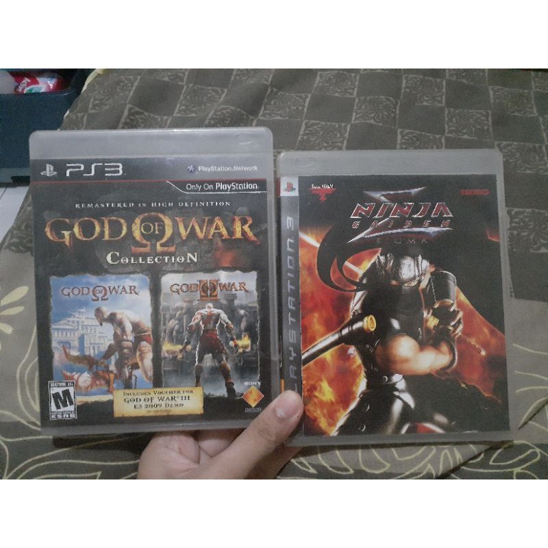 BD PS 3 GOD OF WAR COLLECTION & NINJA GAIDEN SIGMA