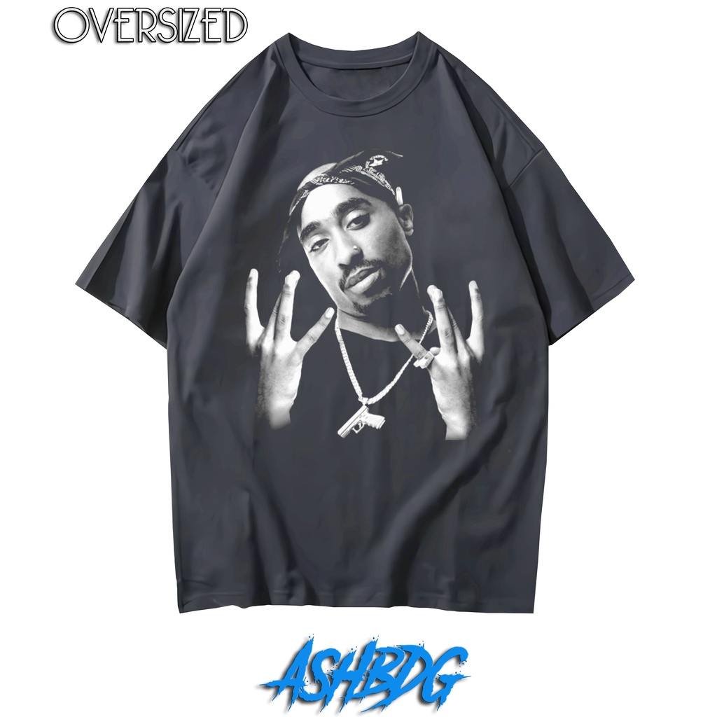Oversize Tupac Shakur t shirt 2pac Vintage rap tee