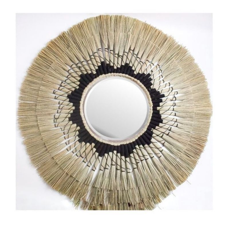 CERMIN MENDONG ANYAM BENANG