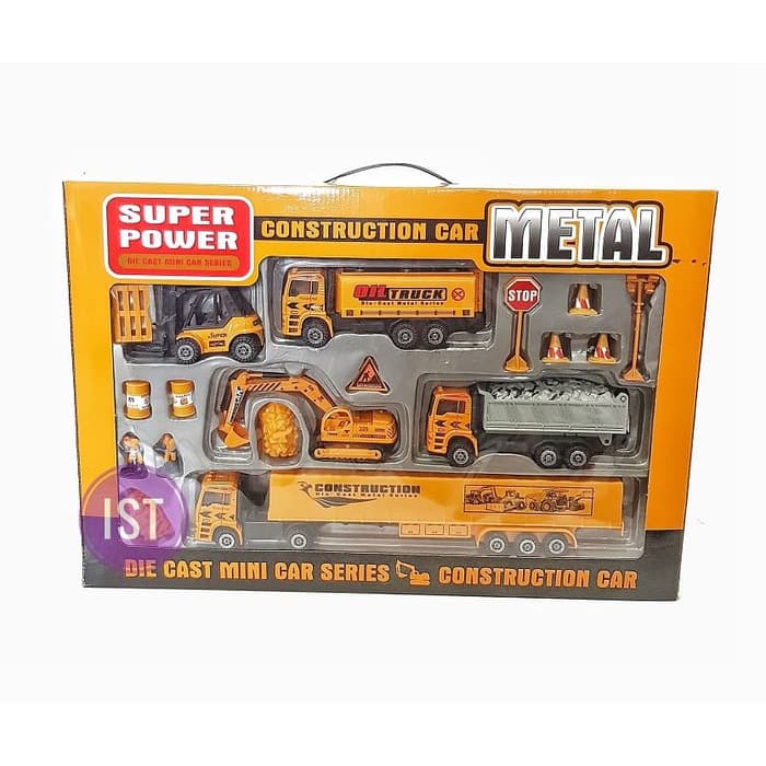 Diecast Mini Car Series Contruction No.F15