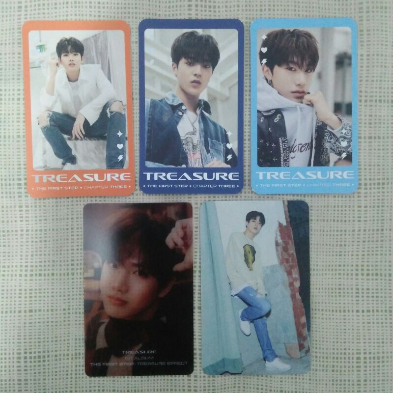 TREASURE BENEFIT PHOTOCARD YGSELECT YGS MUART SYNNARA CH CHAPTER 3 FULL ALBUM