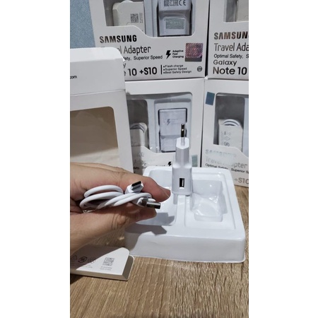 CHARGER SAMSUNG ORIGINAL TYPE C REALPICT PUTIH WHITE